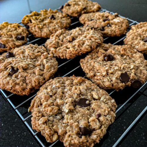 Gesunde Chocolate Chip Cookies