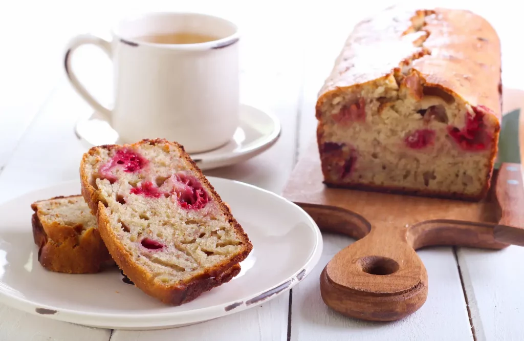 Himbeer Bananenbrot