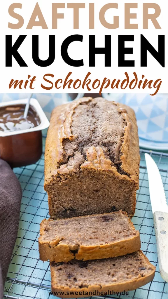 Kuchen mit Schokopudding Pins