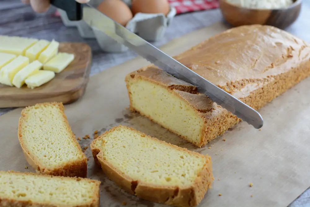 Eiweiß Brot ohne Mehl 2