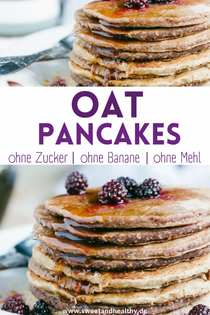 Oat Pancakes Pin