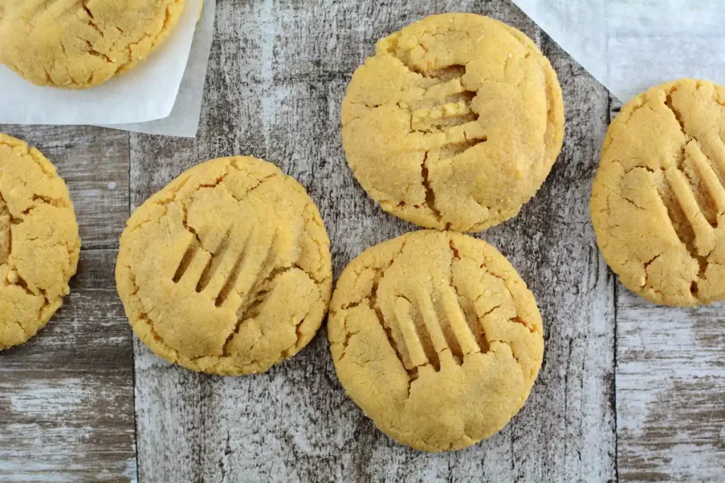 Erdnussbutter Cookies