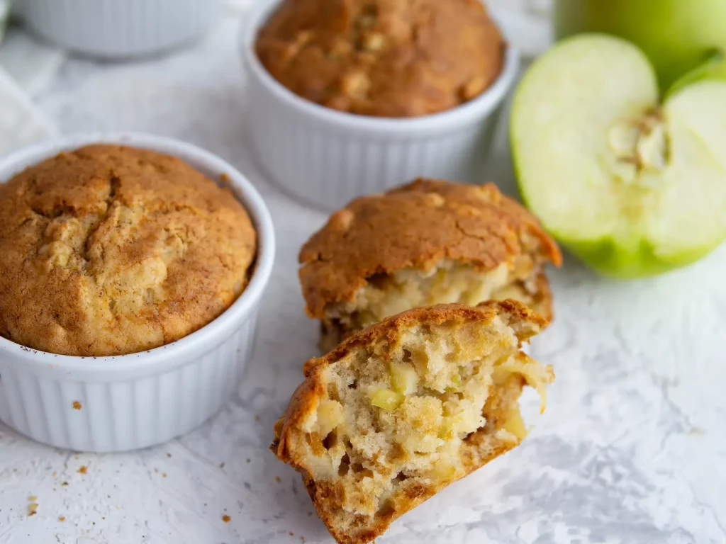 Apfel Quark Muffins