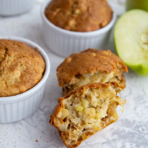 Apfel Quark Muffins