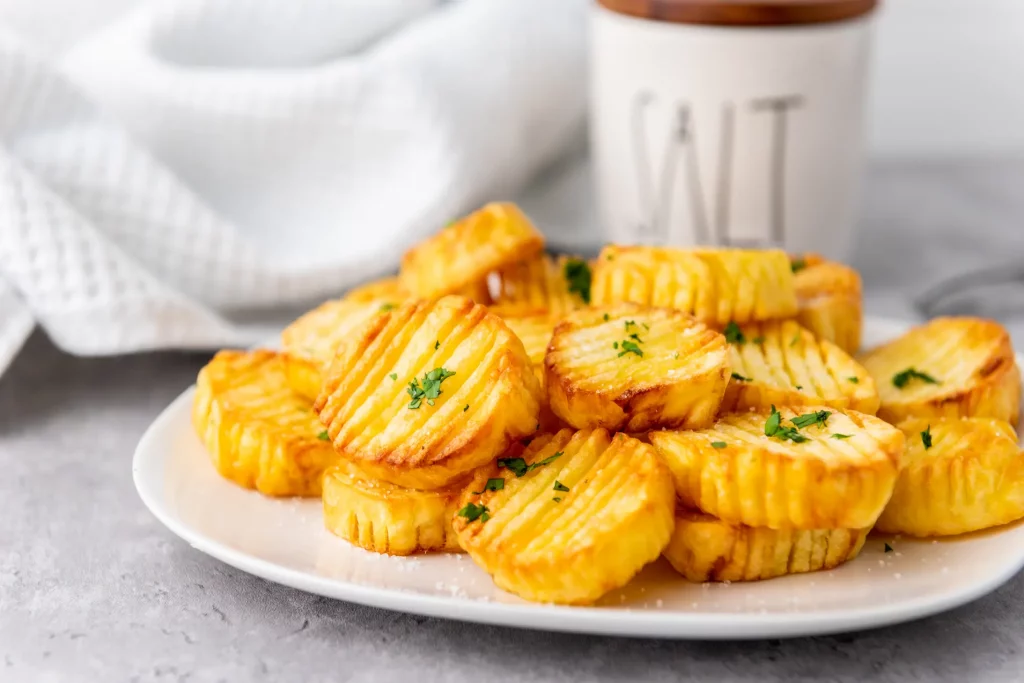 Ofenkartoffeln in der Heißluftfritteuse