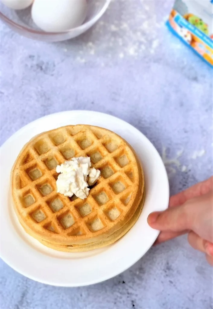 Knusprige Waffeln ohne Zucker