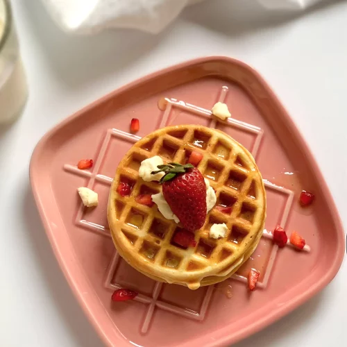 Protein Quark Waffeln