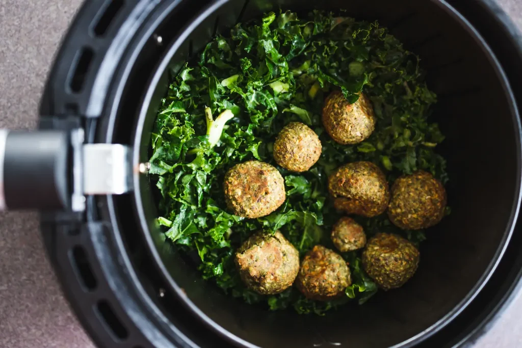 Falafel in der Heißluftfritteuse