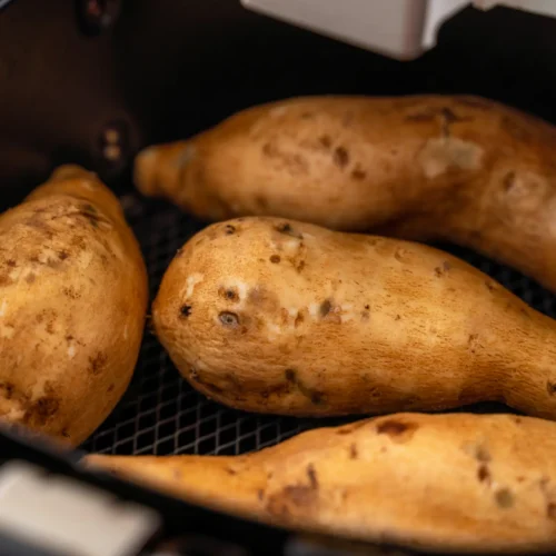 Süßkartoffeln in der Heißluftfritteuse