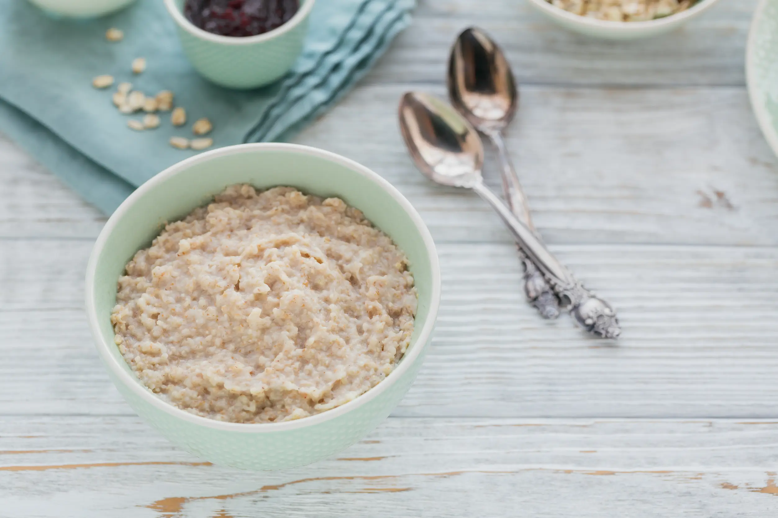 Haferbrei Haferflocken Porridge