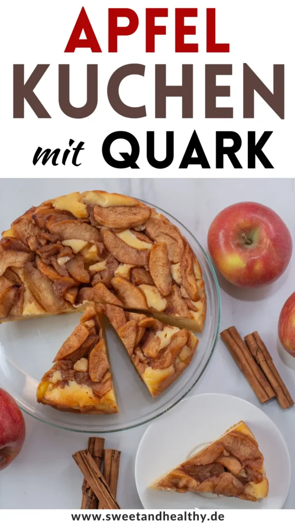 Apfel Quark Kuchen Pin