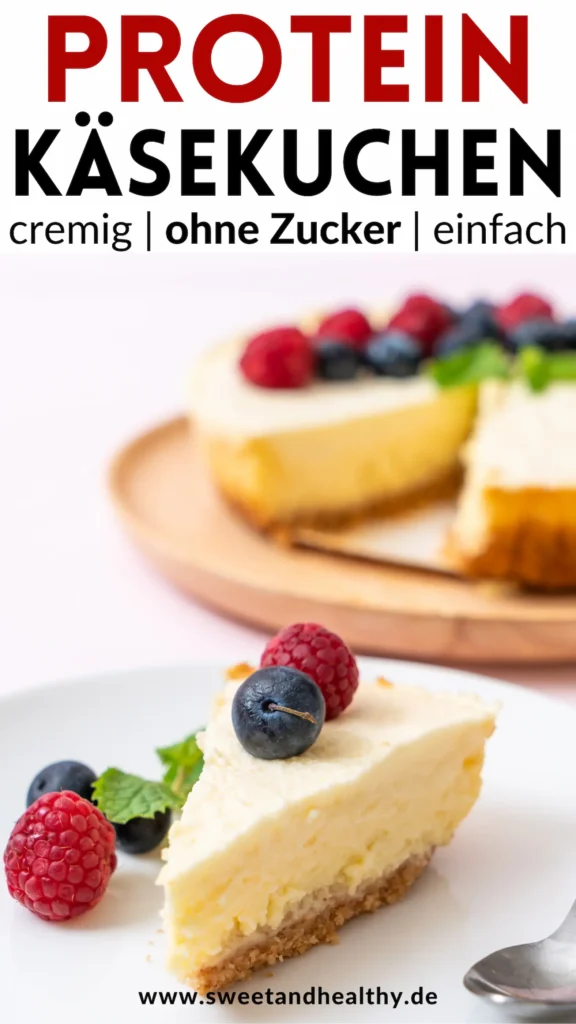 Protein KäseKuchen Pin