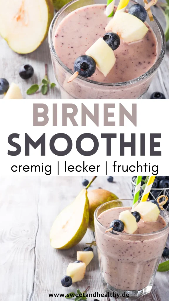 Birnen Smoothie Pin